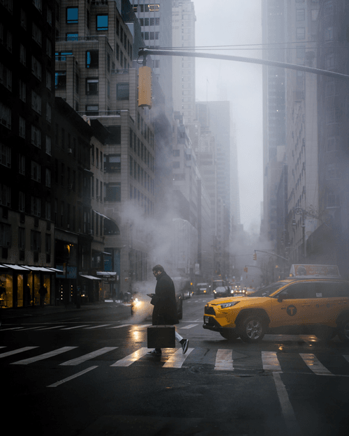 Fragment of Gotham #29. Urban Canyons