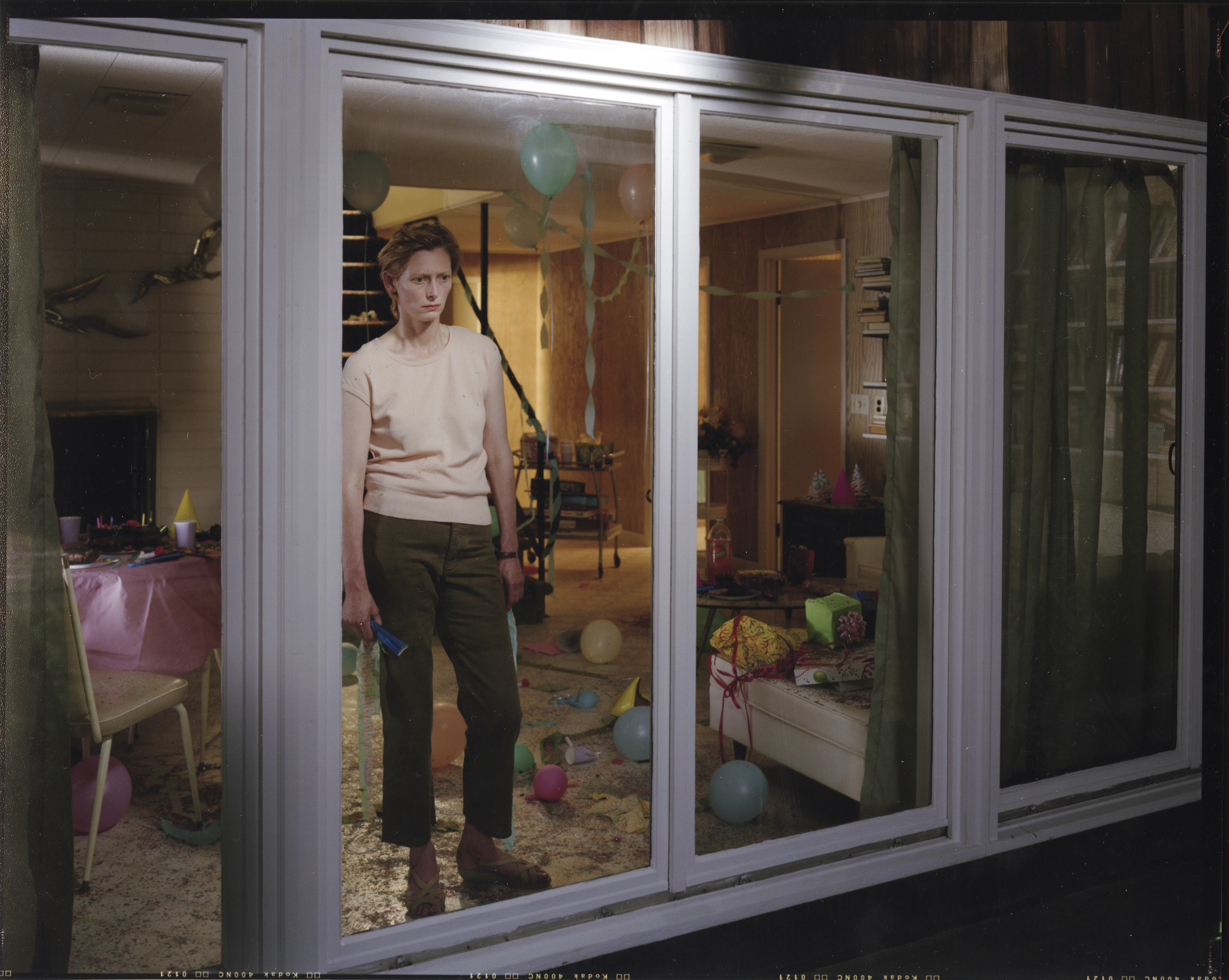 Dream House, 2002, [Tilda Swinton living room] 8 x 10 Contact Print [No. 3]