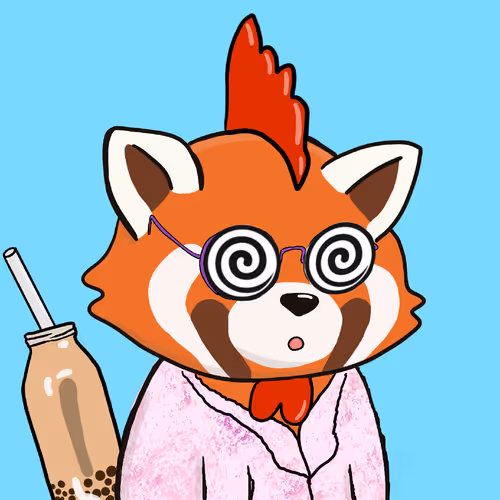 Okay Red Panda #7327