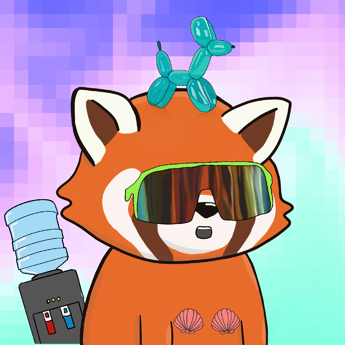 Okay Red Panda #6712