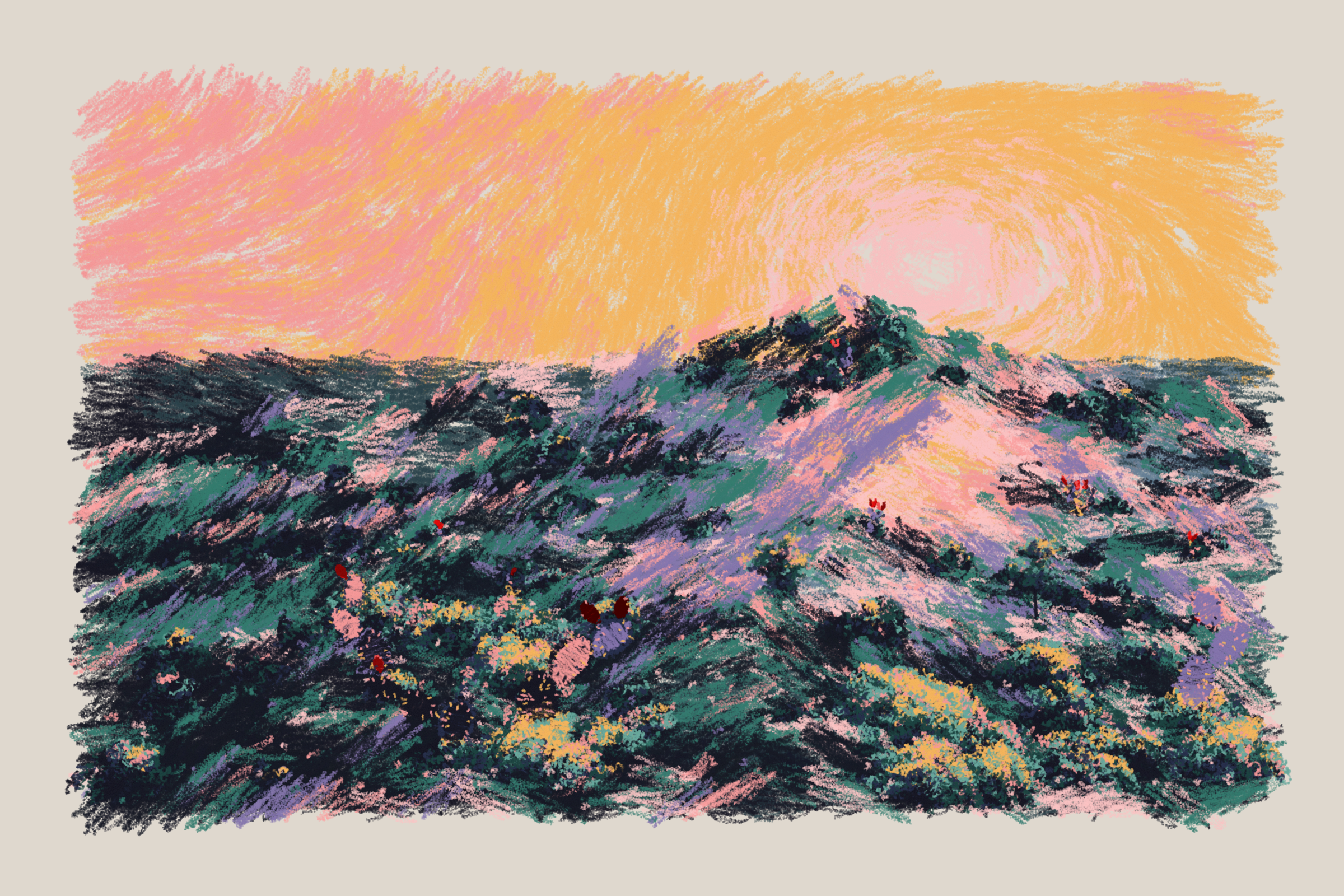 Sunset from the Bluffs #83