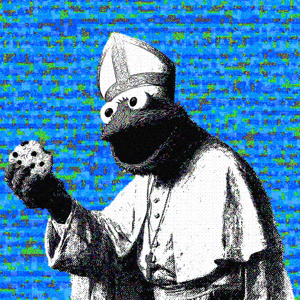 Cardinal Cookie Monsteron
