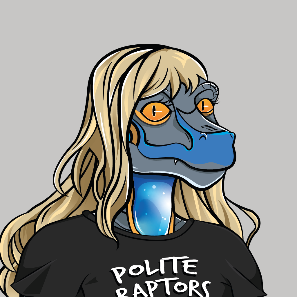Polite Raptor #1638