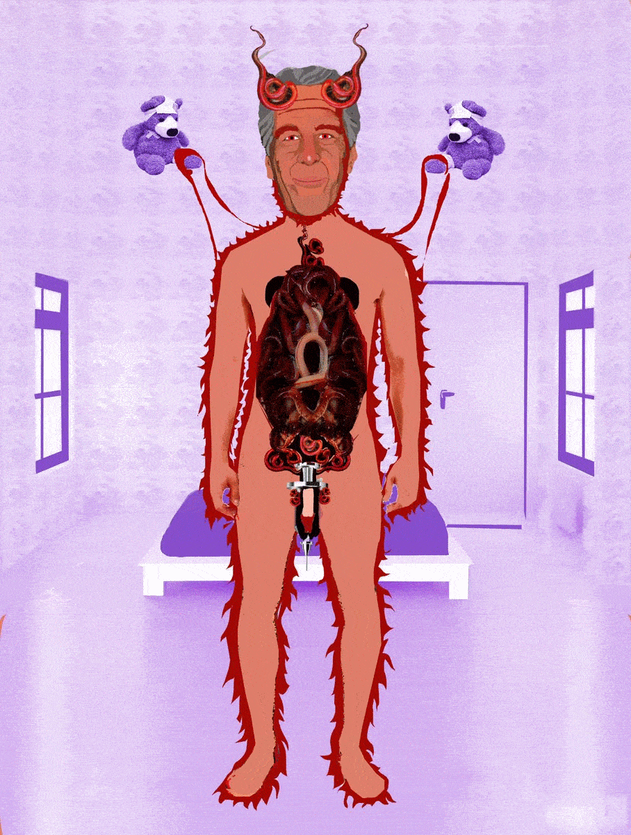 RICH EVIL: Epstein in Child's Room