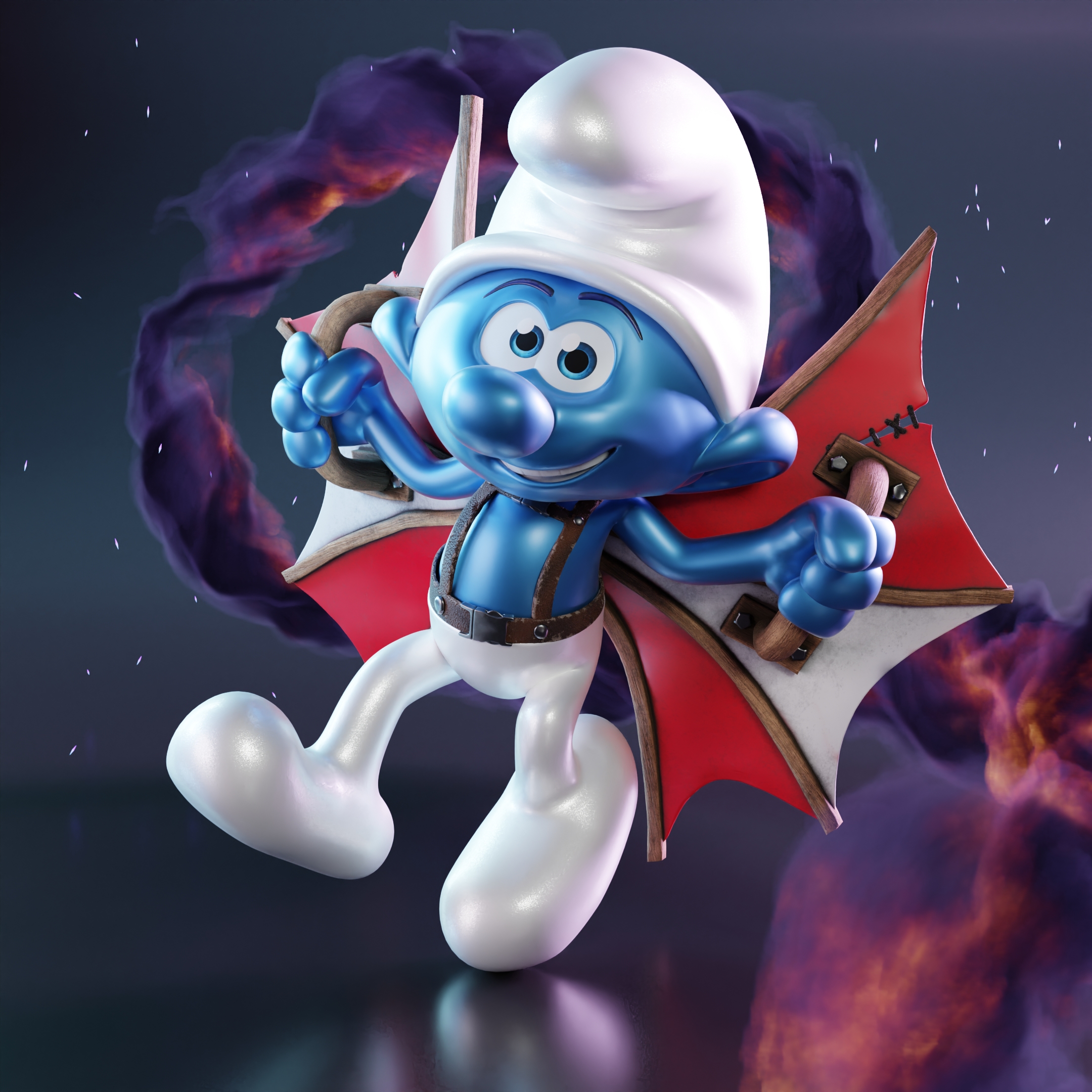 Legendary Smurf # 8302