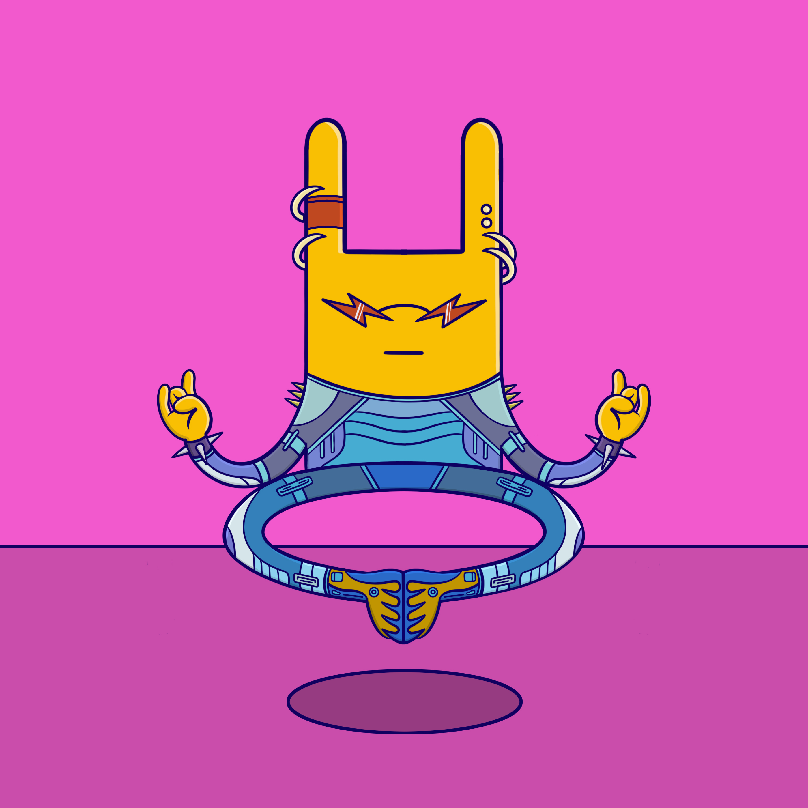 Meditation Rabbit #163