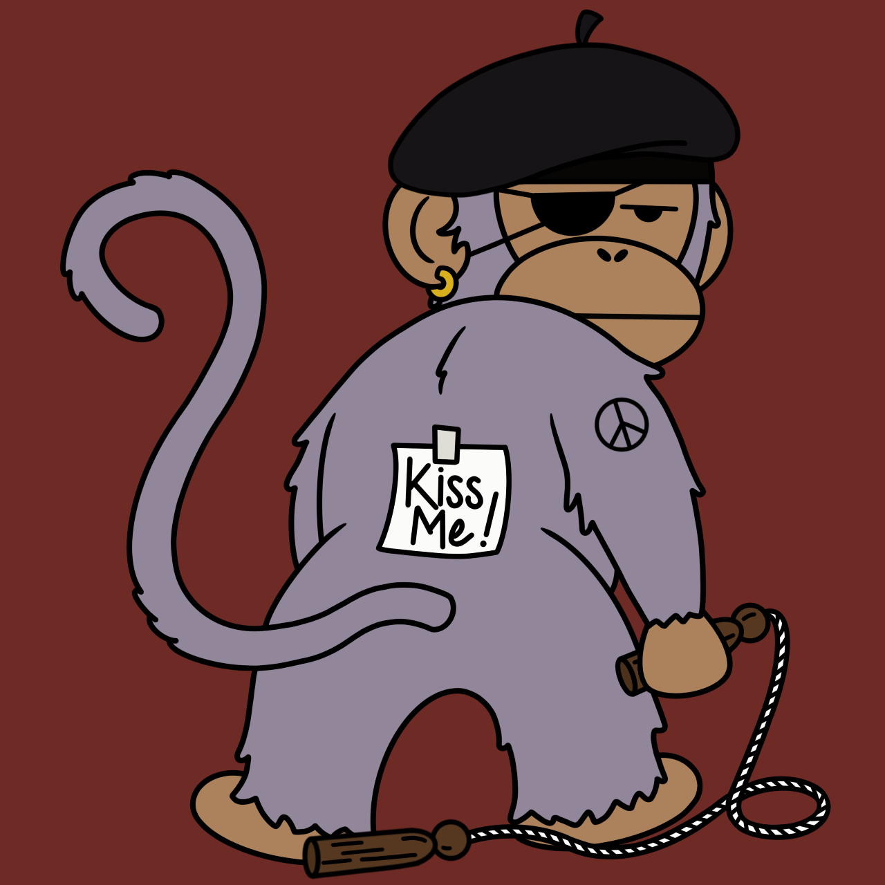 Kiss Me Monkey #5001