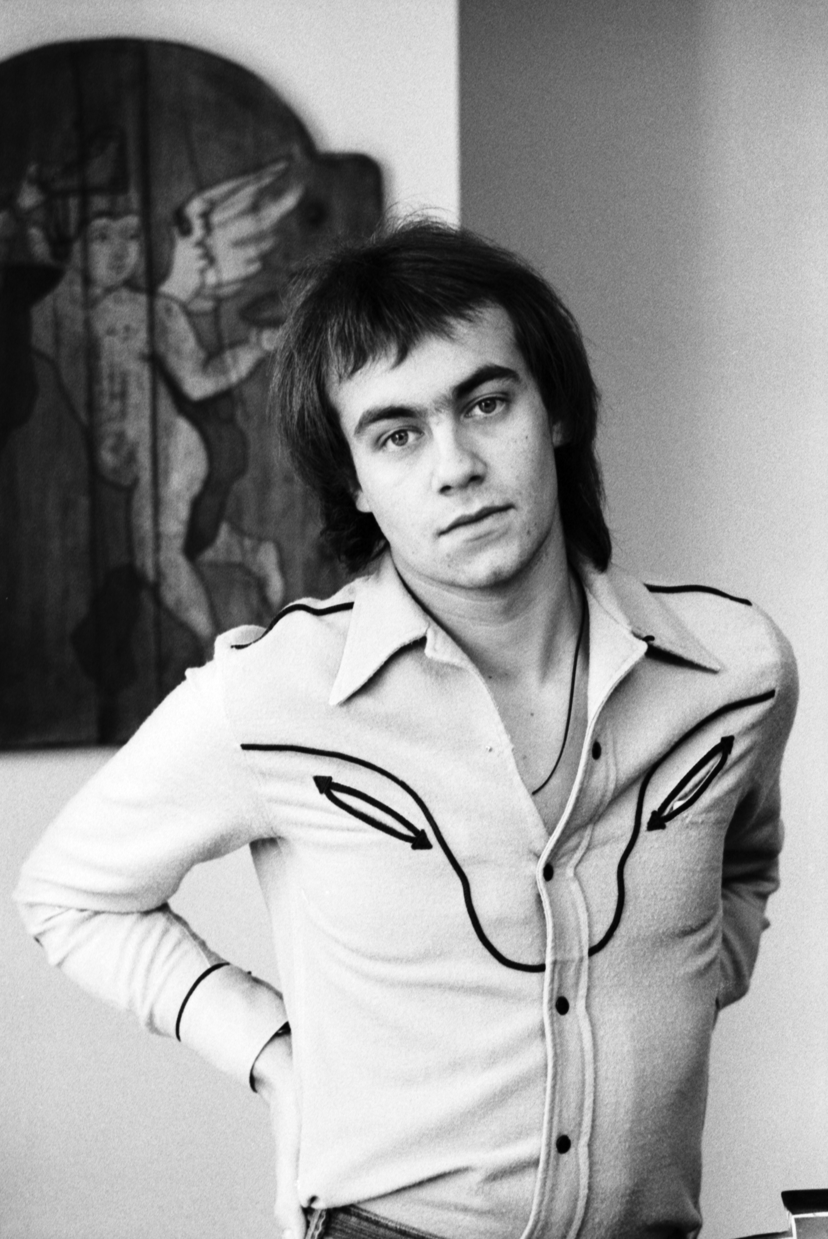 Bernie Taupin Photographed By David Gahr