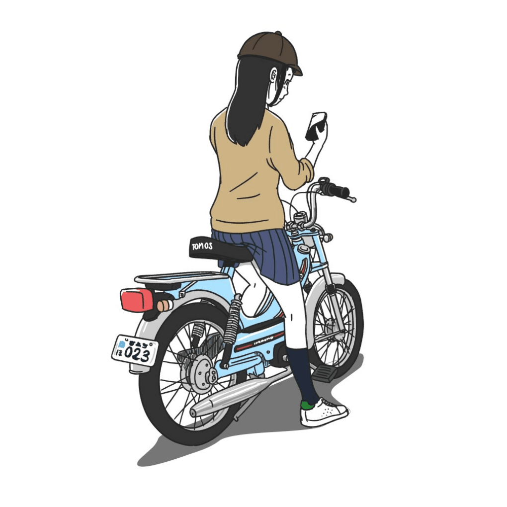 #001 Scooter Girl