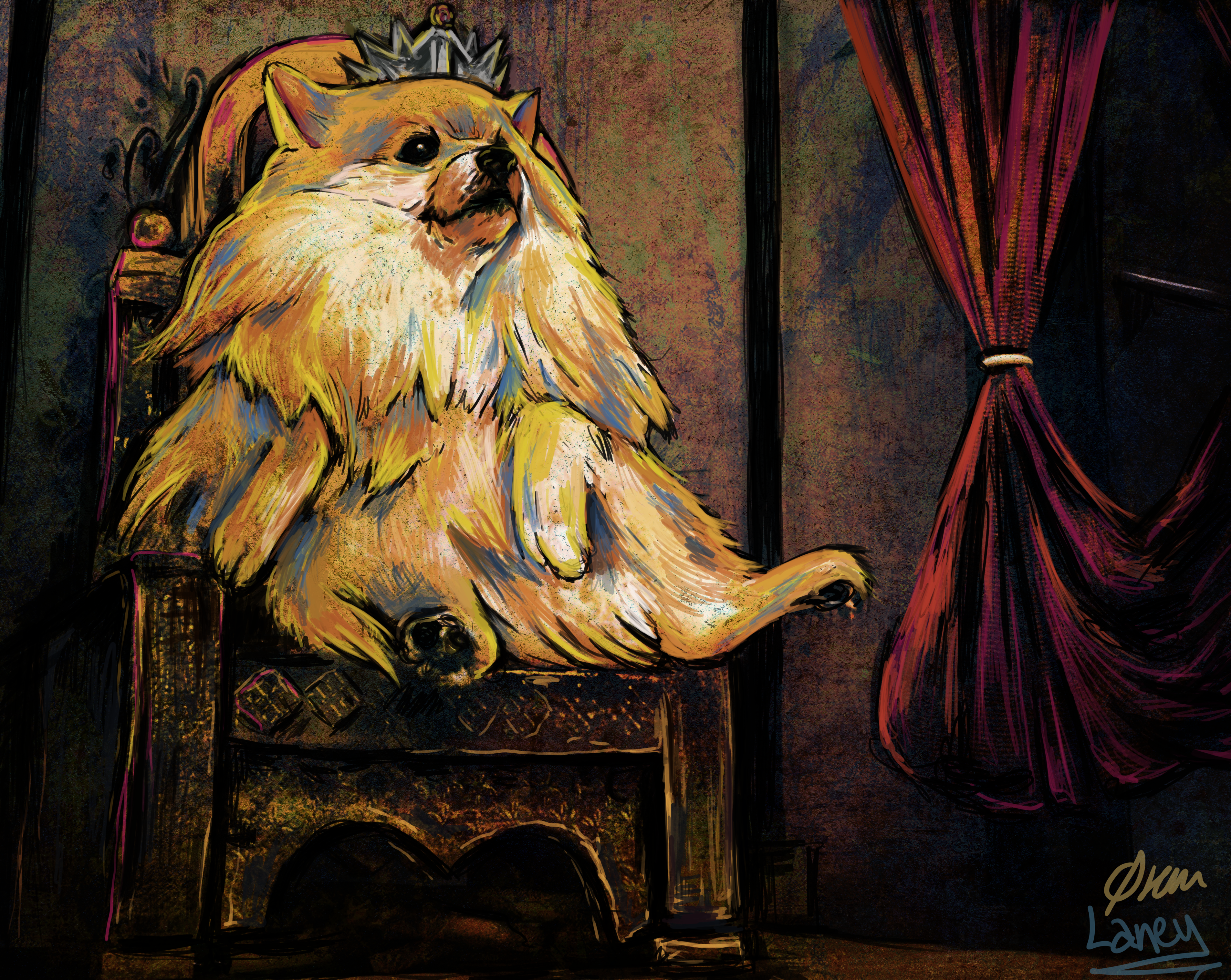 "In The Hall of the Mountain Pom"
