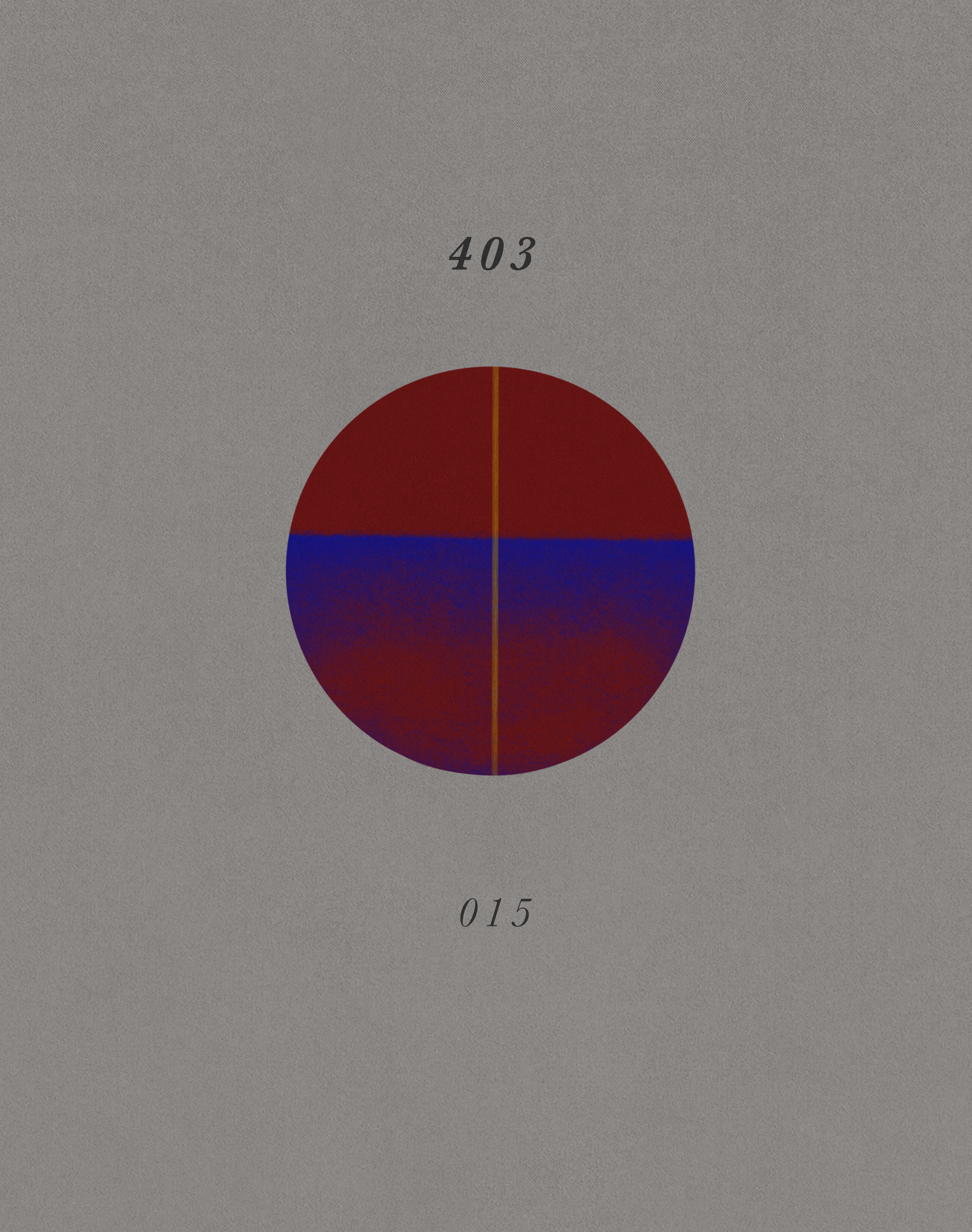 403/015: Memory of the Loud Ready
