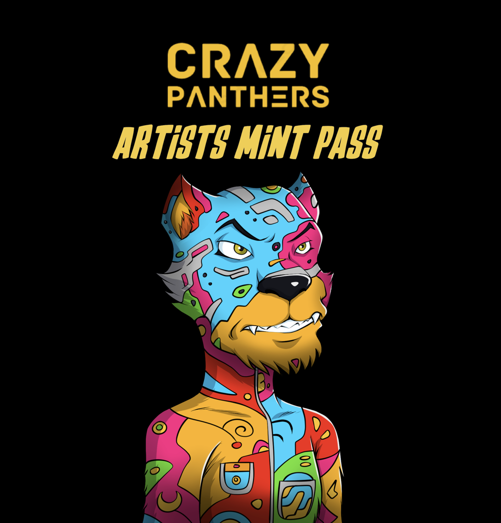 Crazy Panthers: Art Collabs Mint Pass