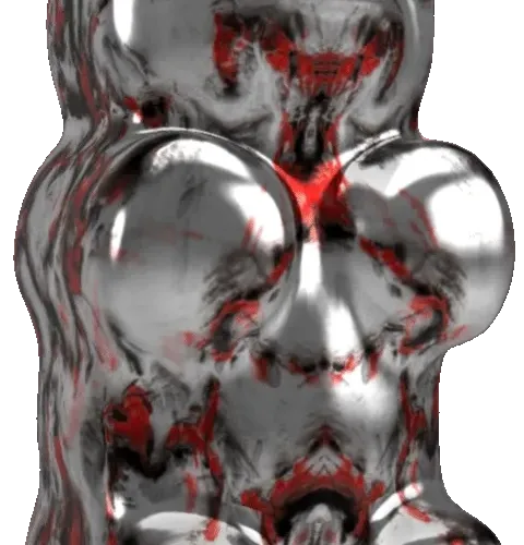 Rorschach Trip Gummy Bear #017