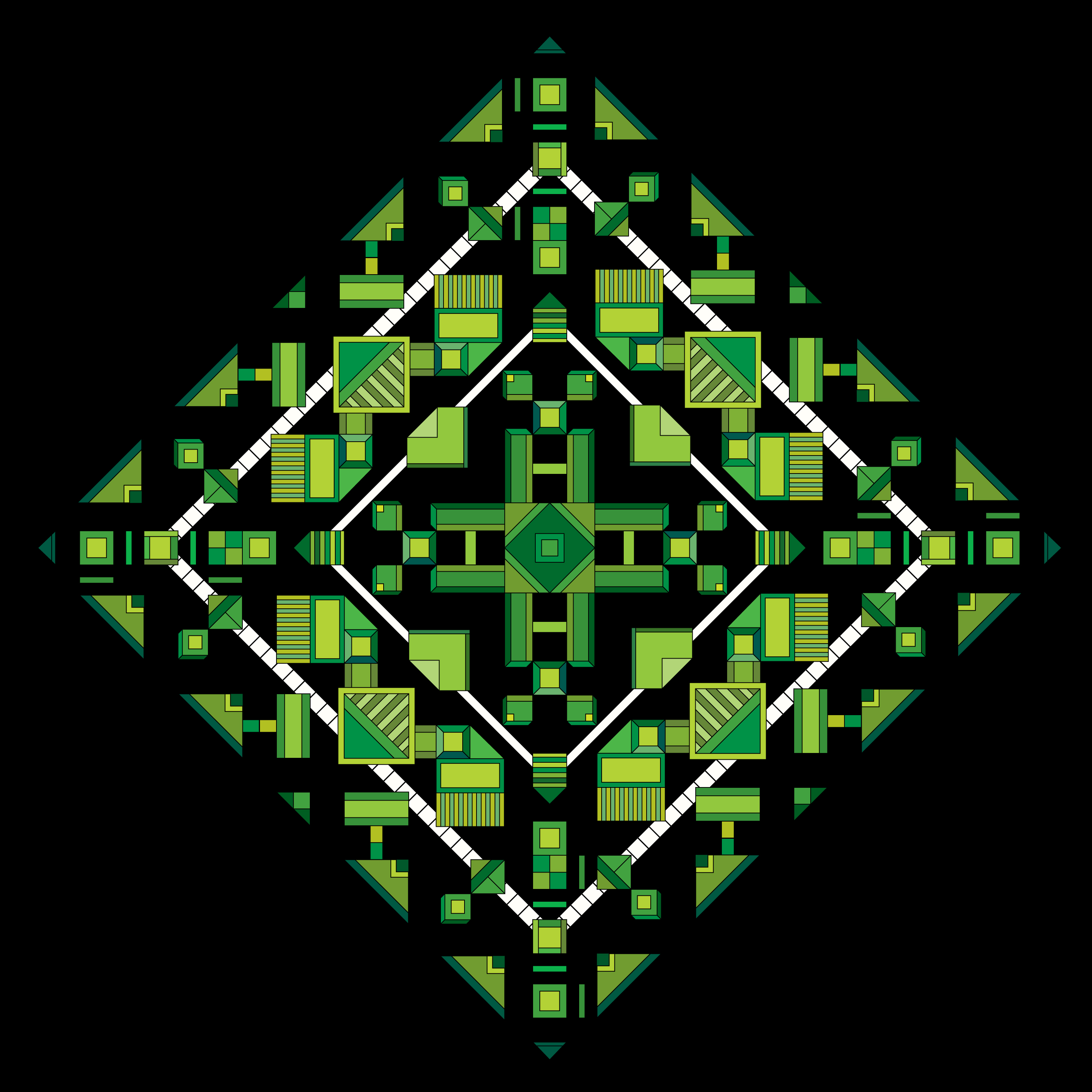 Voxel in Green