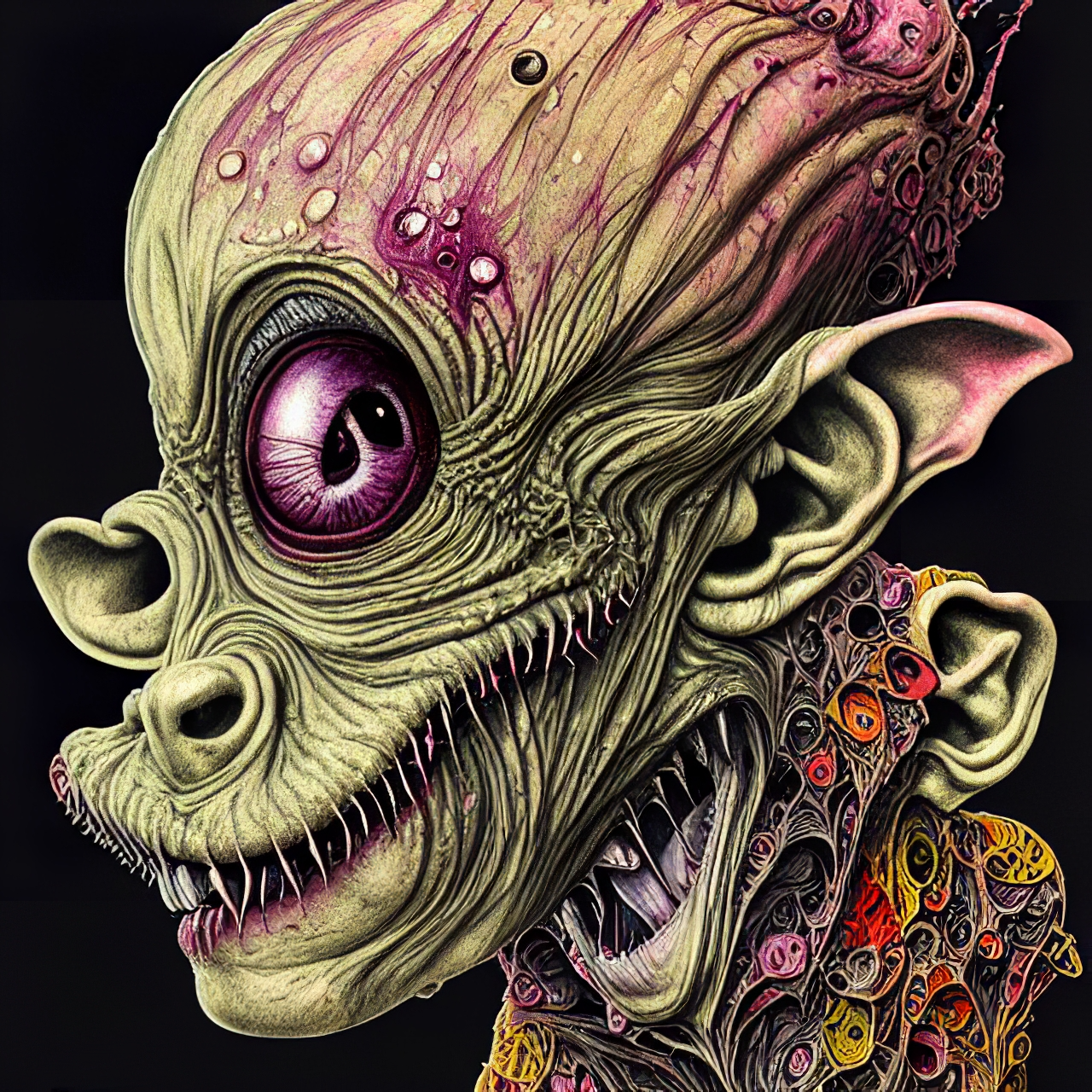 Grotesque goblin #530