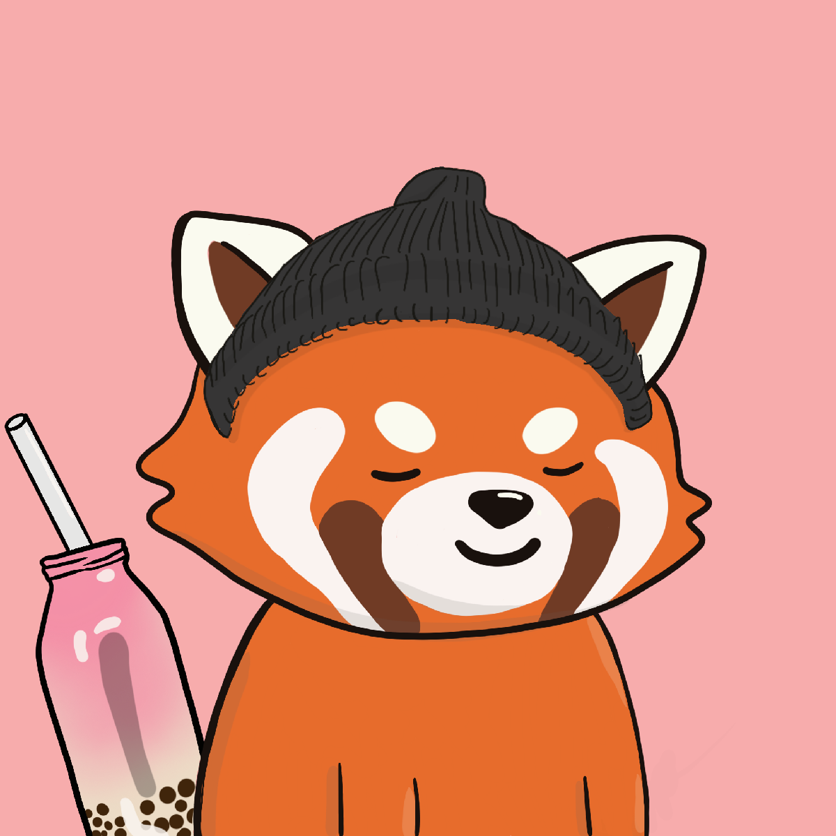 Okay Red Panda #7114