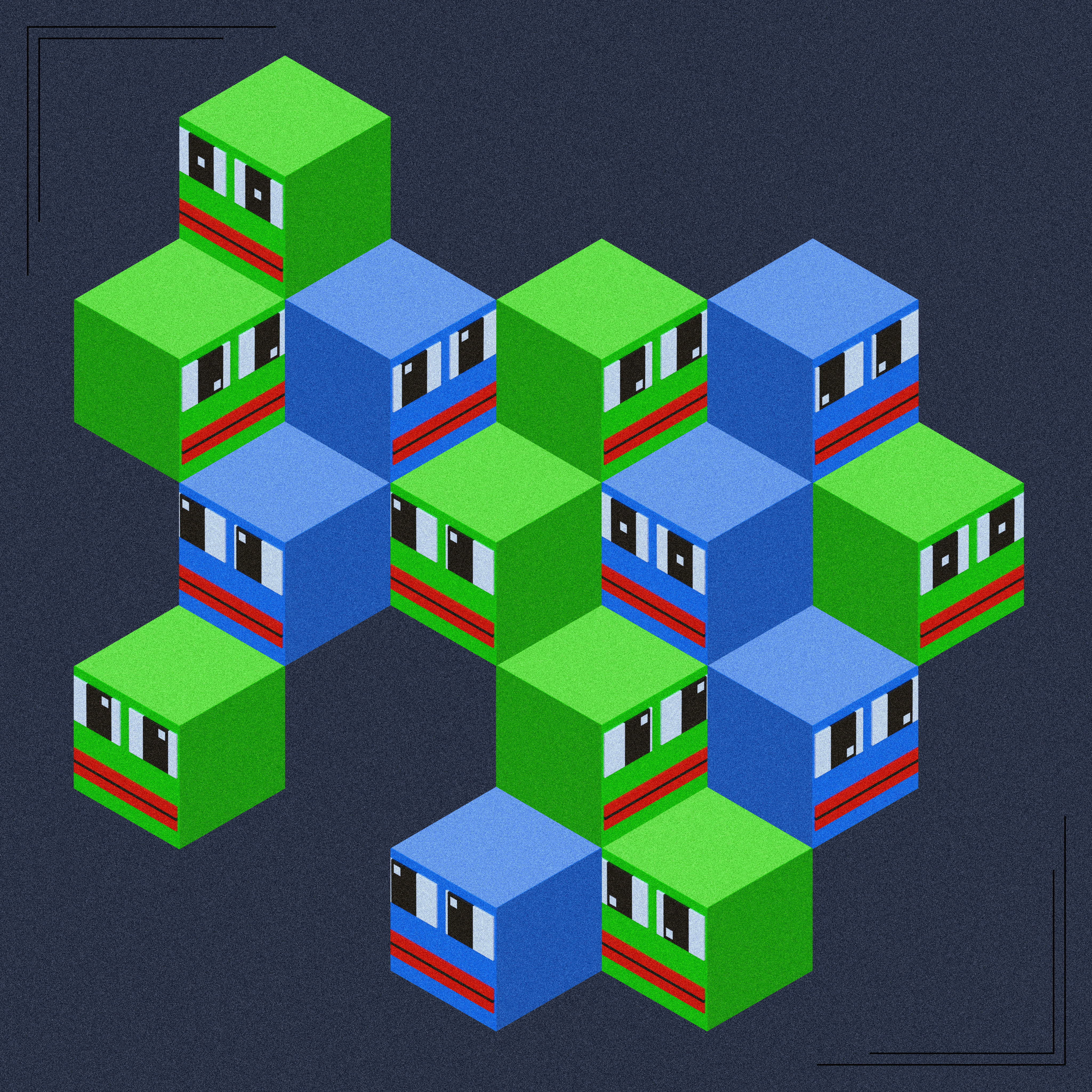 Isometric Pepe #41