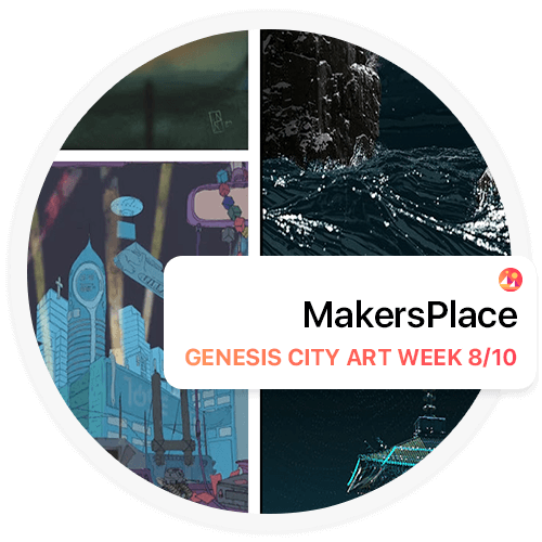 Decentraland - MakersPlace Gallery Opening