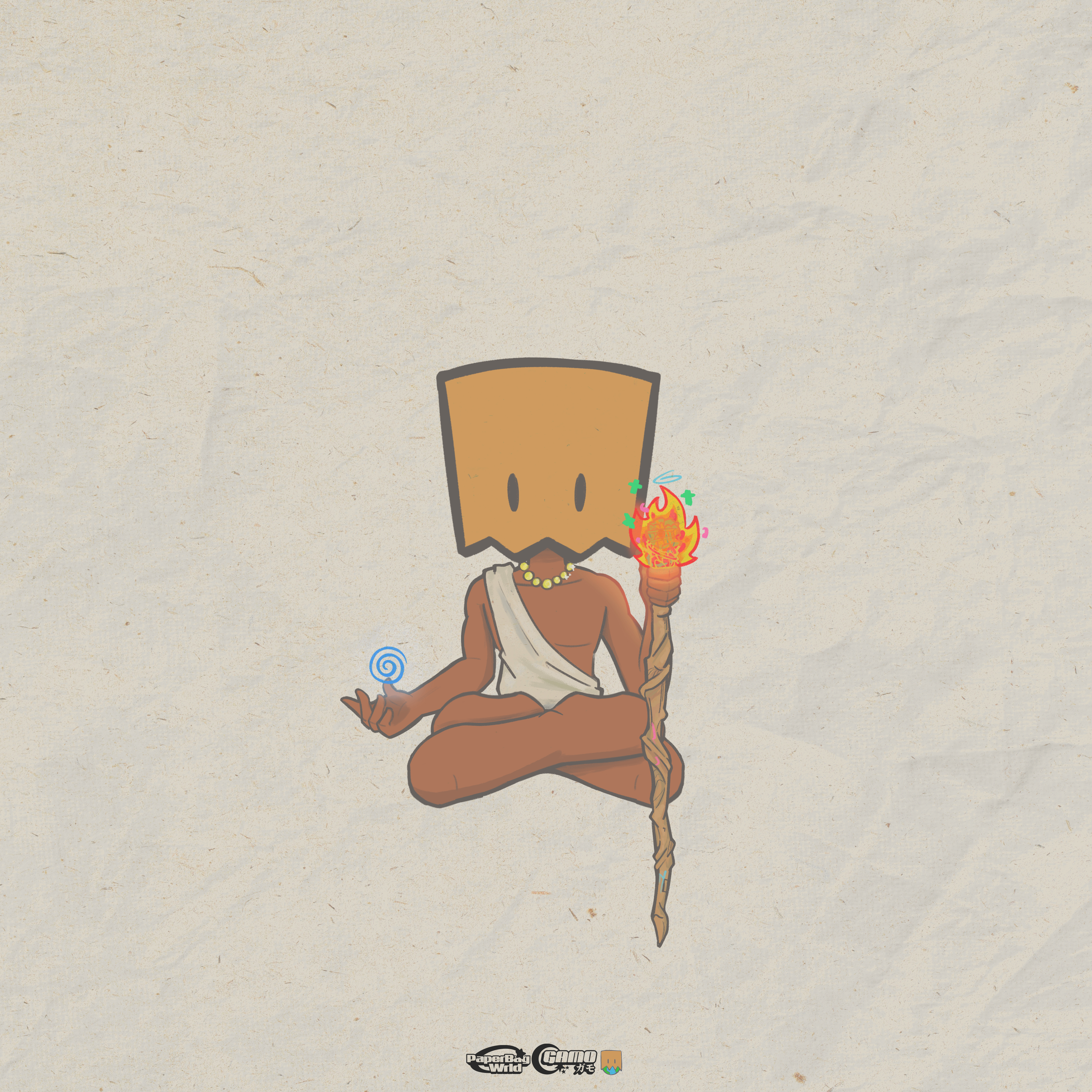 The burning Sage