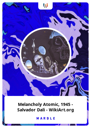Melancholy Atomic, 1945 - Salvador Dali - WikiArt.org