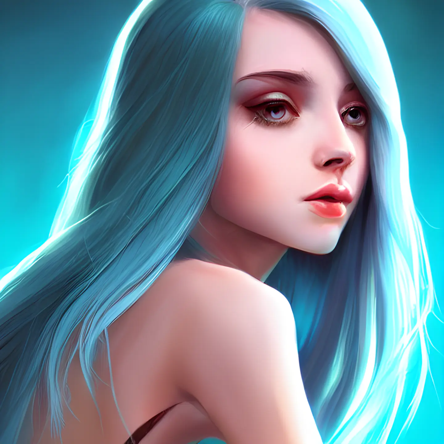 Turquoise Girl #88