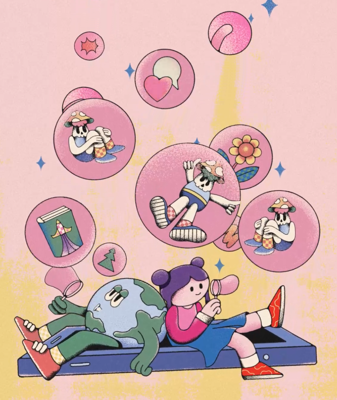 Bubbles Of Dream - Ponpop x Skitchism Collab