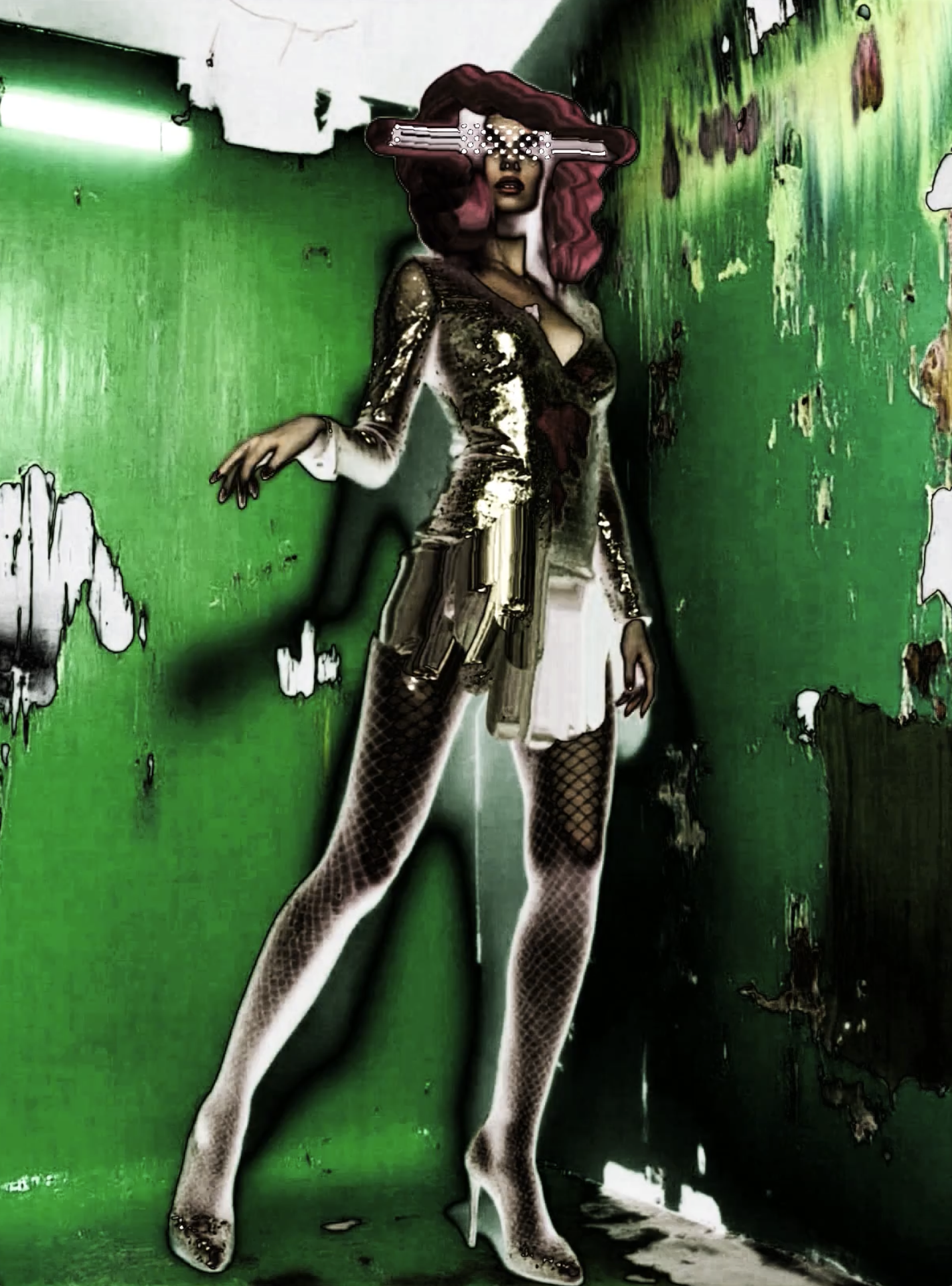 GOLDEN ALGORITHMICA — Miss AL Simpson, Scottish cryptoartist