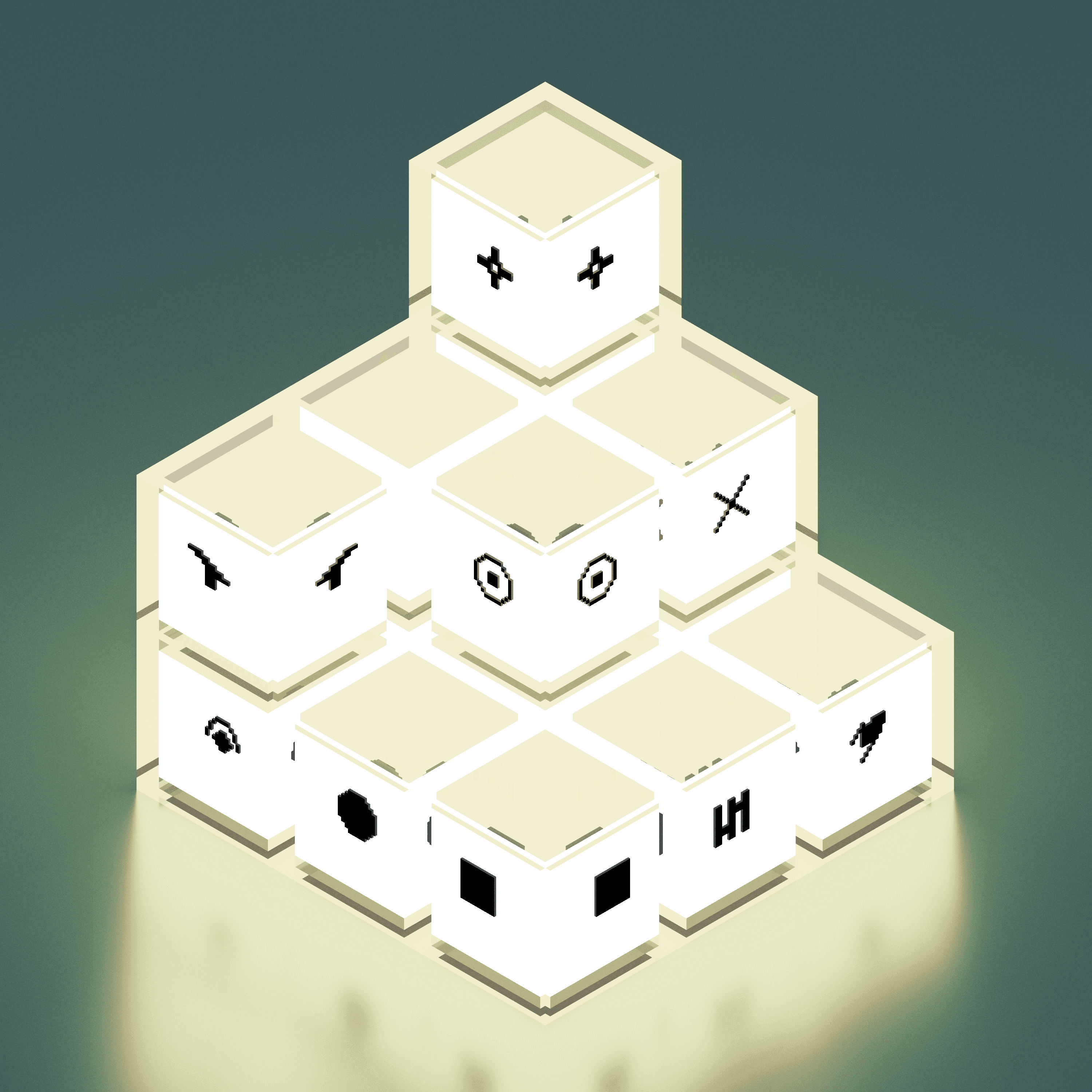 Impossible Voxels #027 - My Cubic Friends 30/30