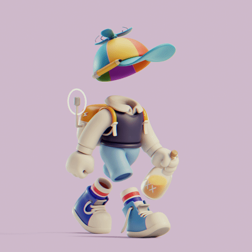 Invisible Friends 3D #2871