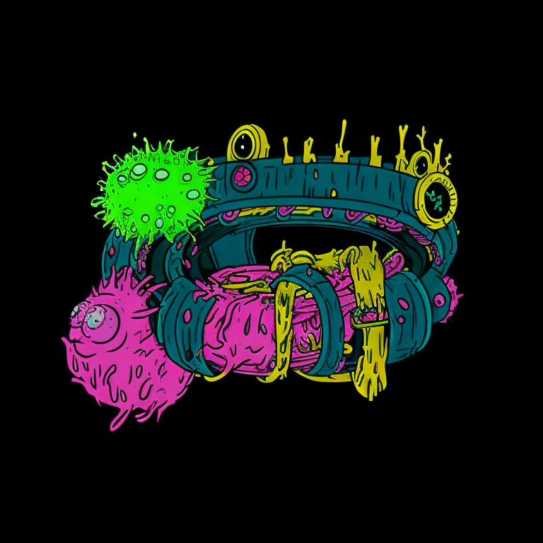 Mutant Hound AI Collar #7100