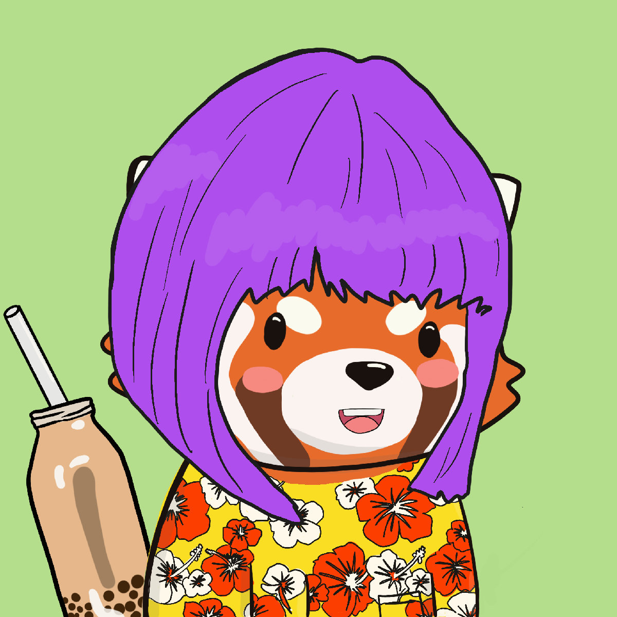 Okay Red Panda #7098