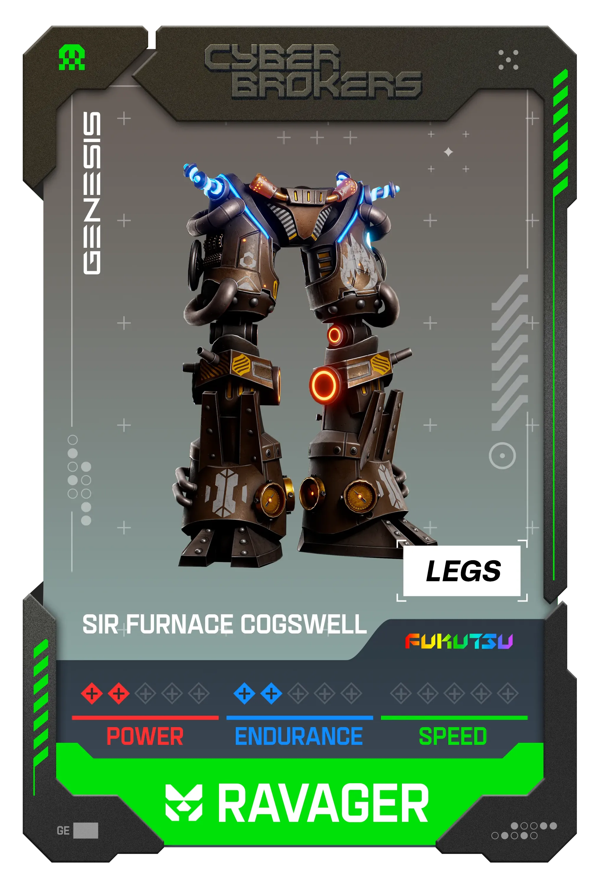 Sir Furnace Cogswell Ravager Legs 