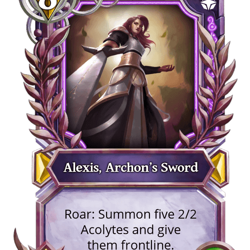 Alexis, Archon's Sword ID #60160654