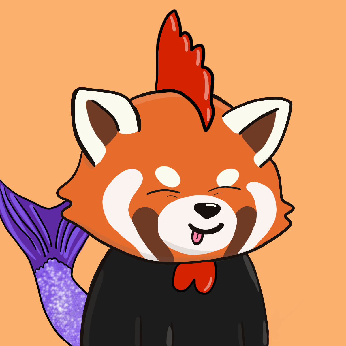 Okay Red Panda #7320