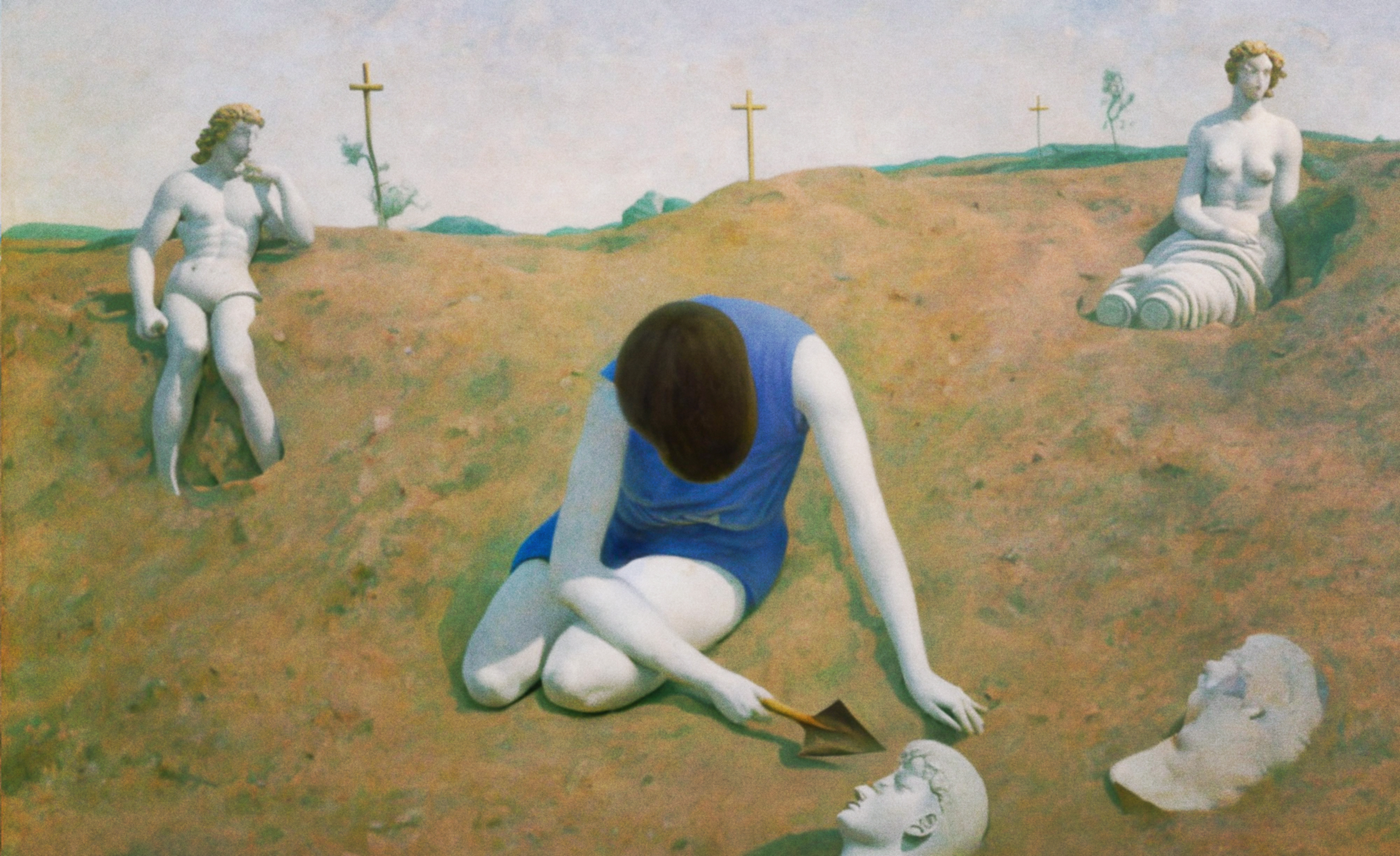 Girl with a Trowel