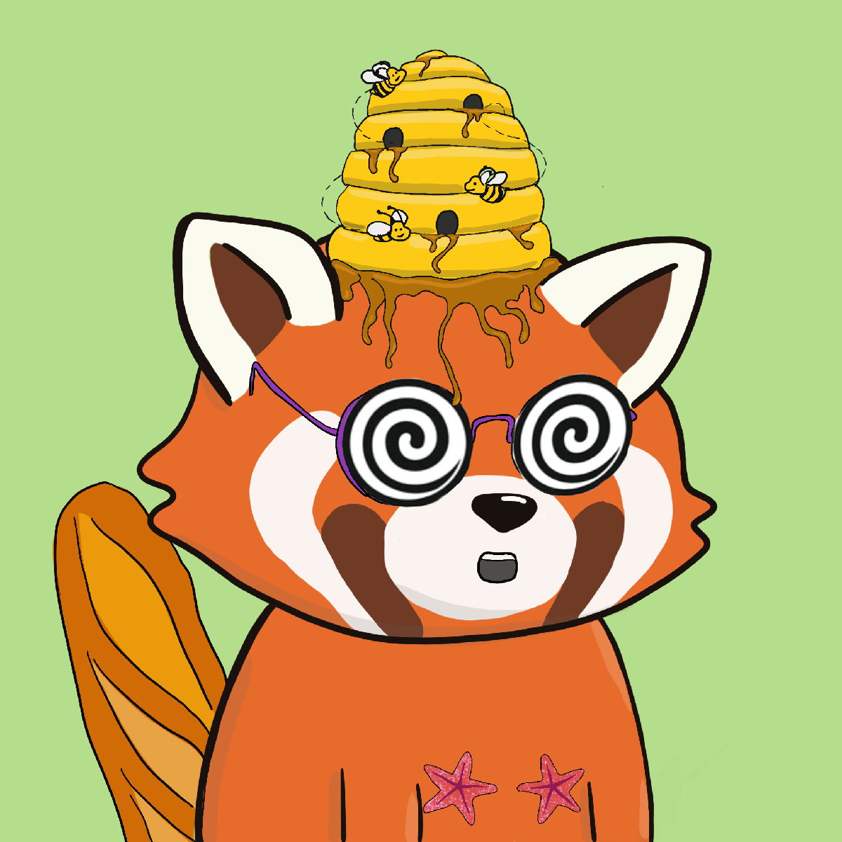 Okay Red Panda #7151
