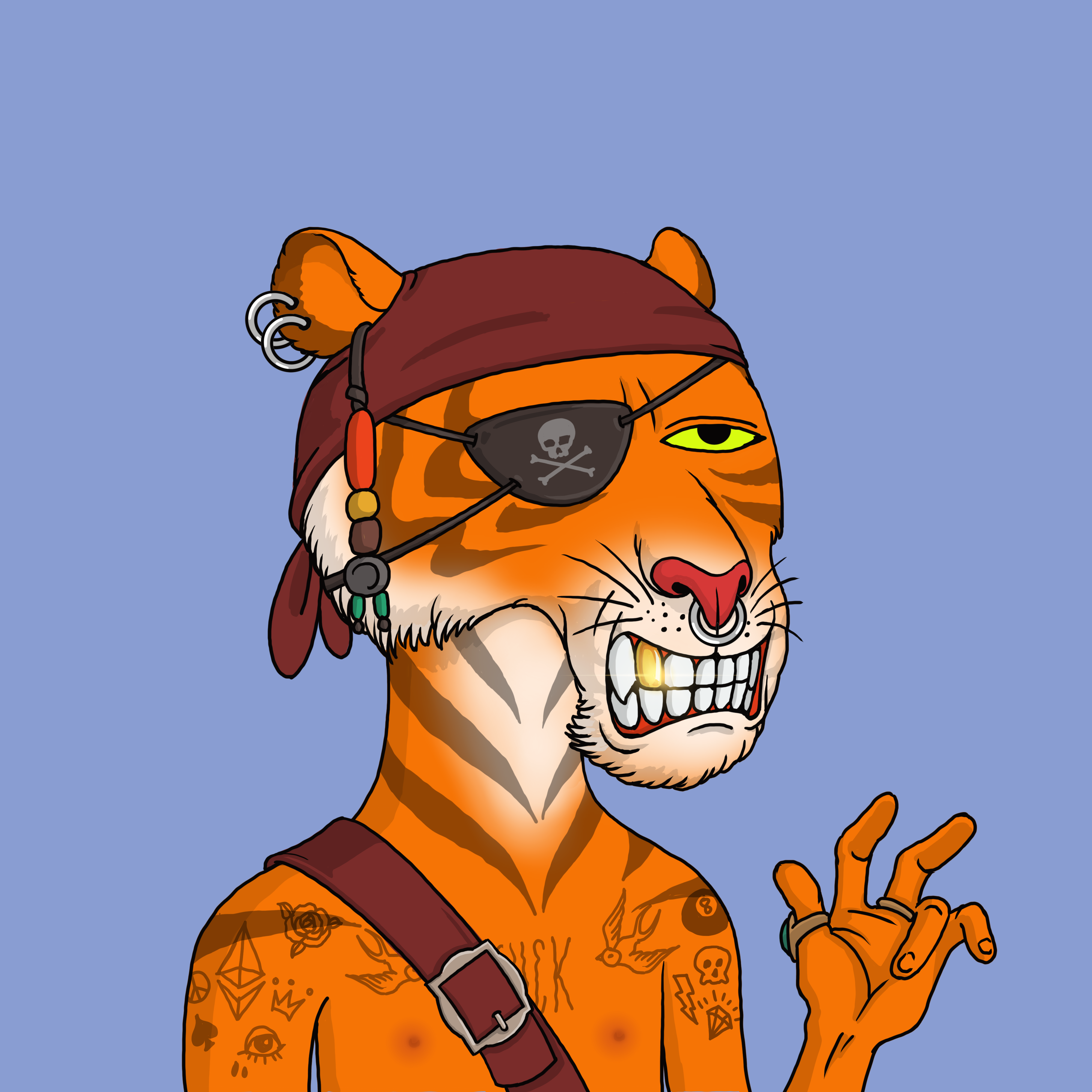 Tiger Man #0198