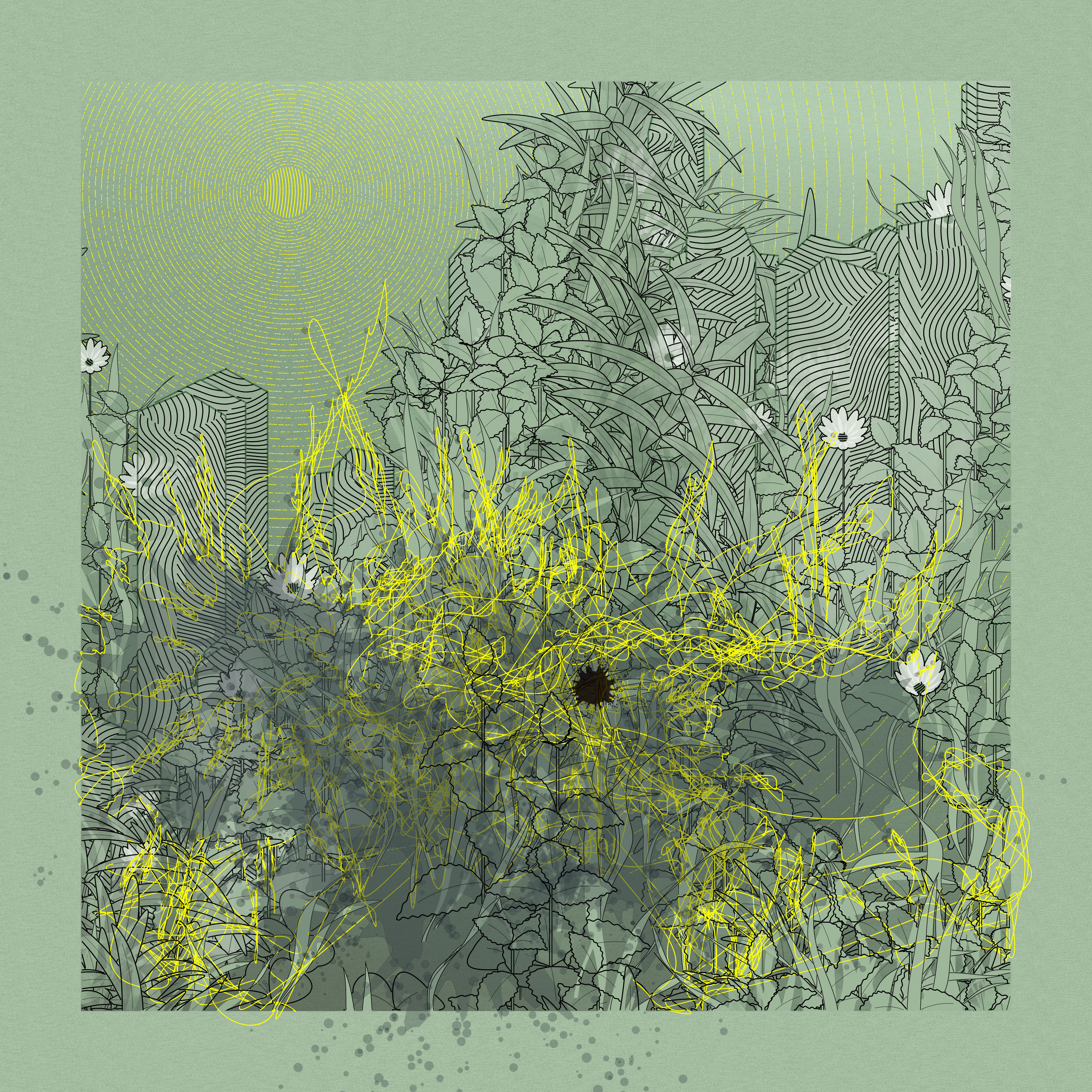 Landscape with Carbon Capture #8934