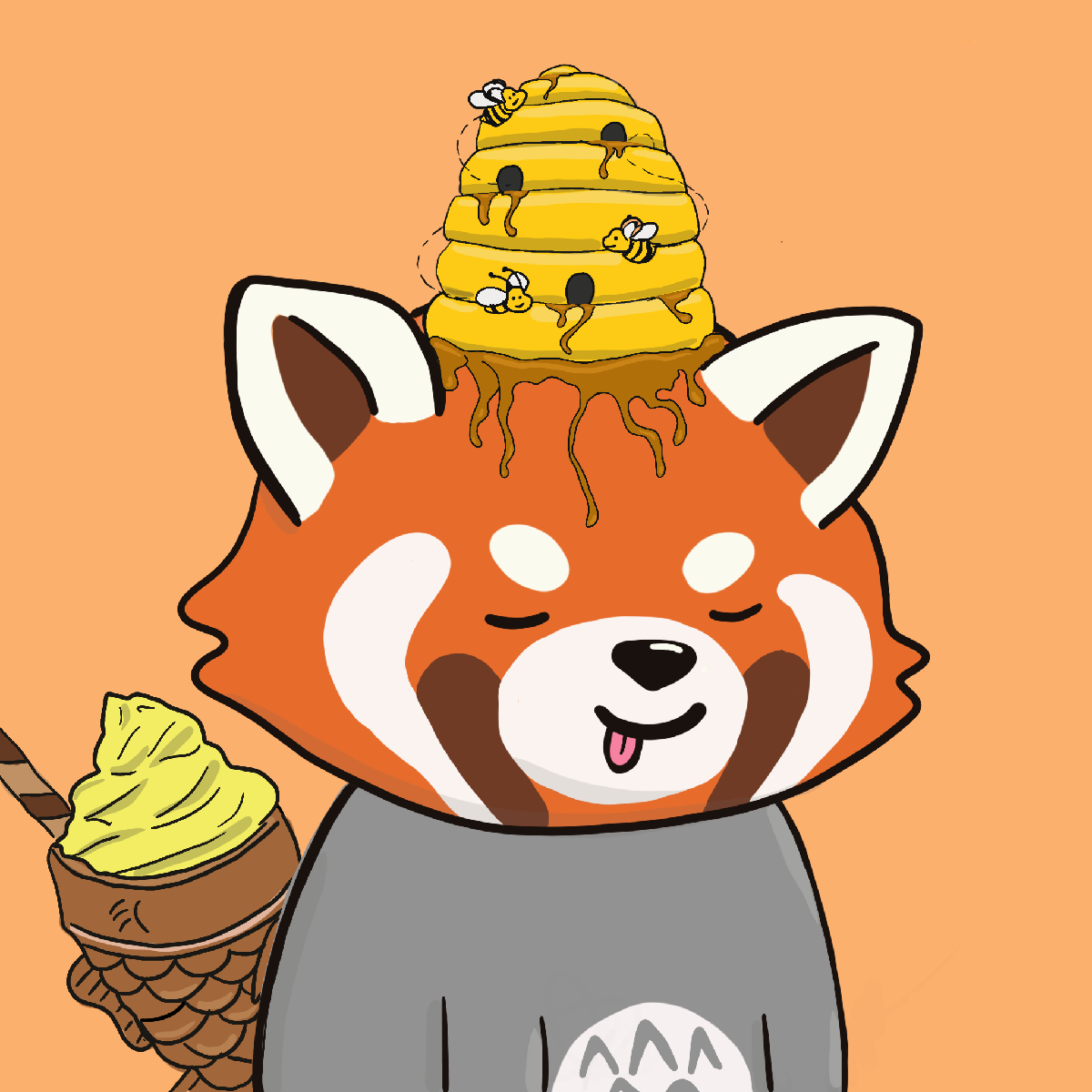 Okay Red Panda #6621