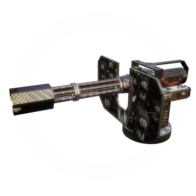 PIRANHAS Carbon M134C Minigun