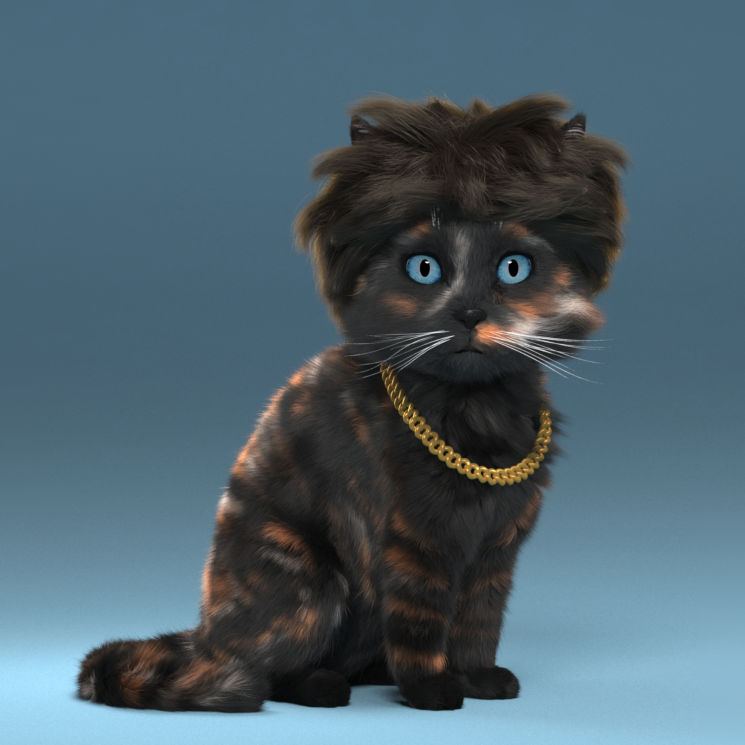 Fluffy PunkCat #3206