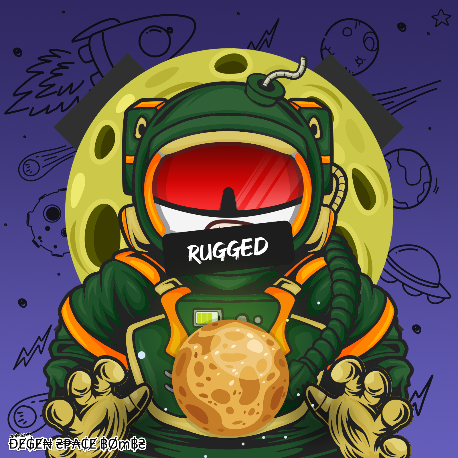 Degen Space Bombs #1143