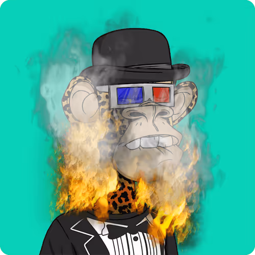 BURNING APE #7204