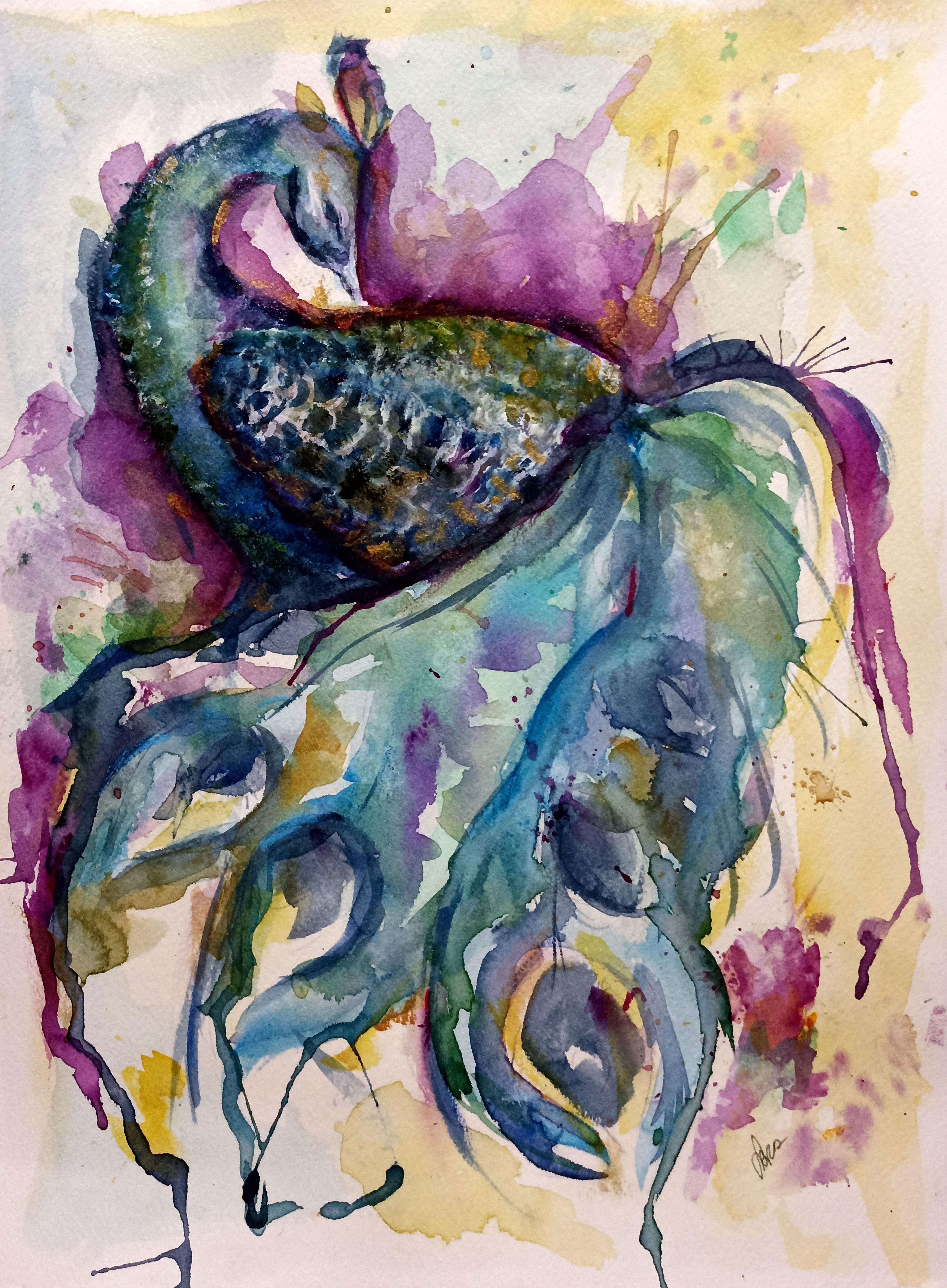The peacock