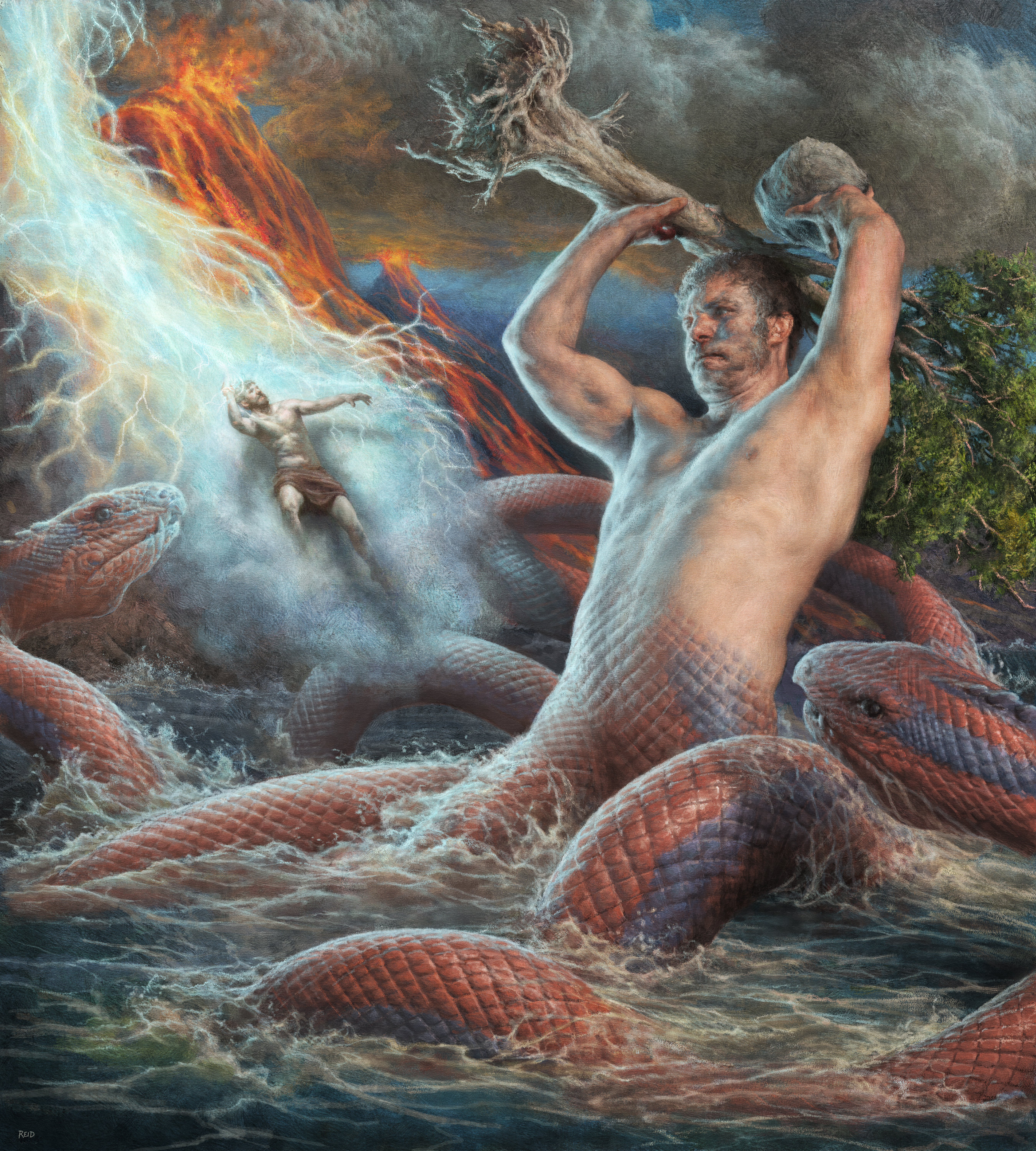 Zeus vs Typhon