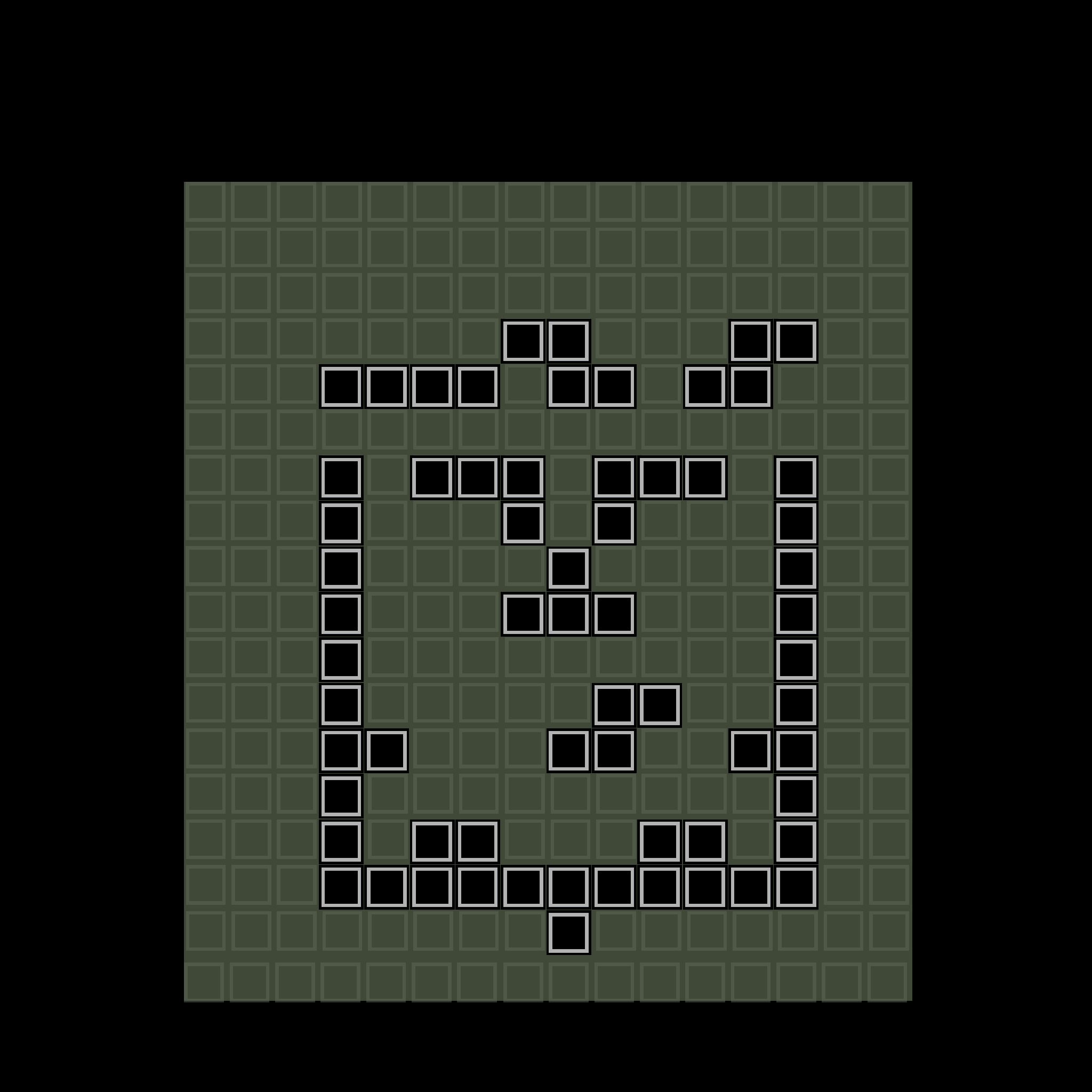 8-bit Block Face #3737