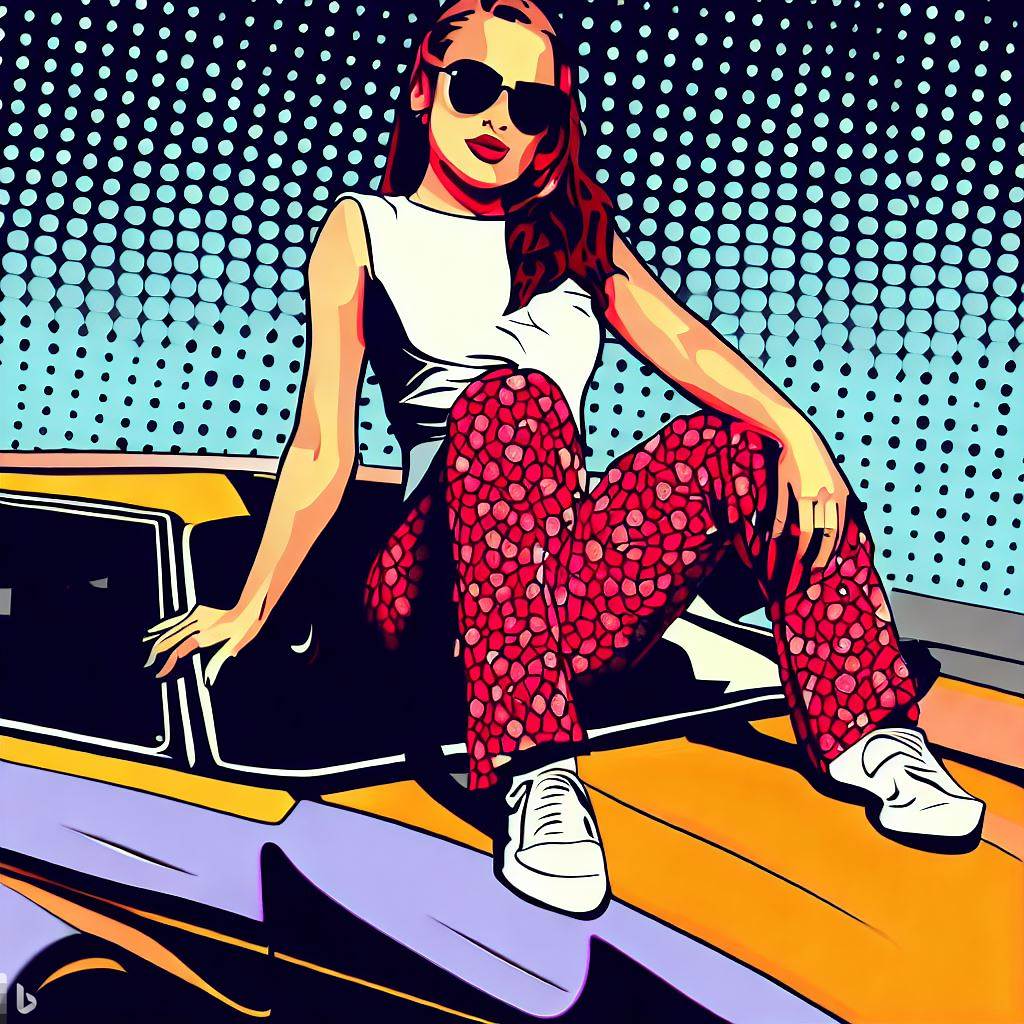 Glorious Girls with Famed Cars #108