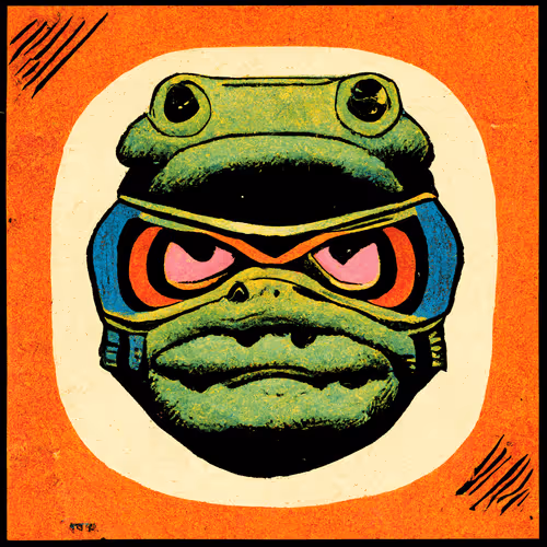 Silly Frog NFT that you'll never get 089