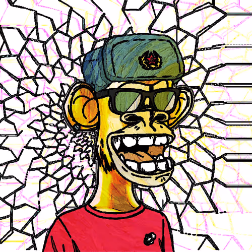 Art Blocks Ape #031