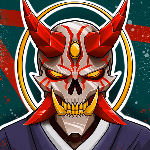 #555 Skullx Oni-God